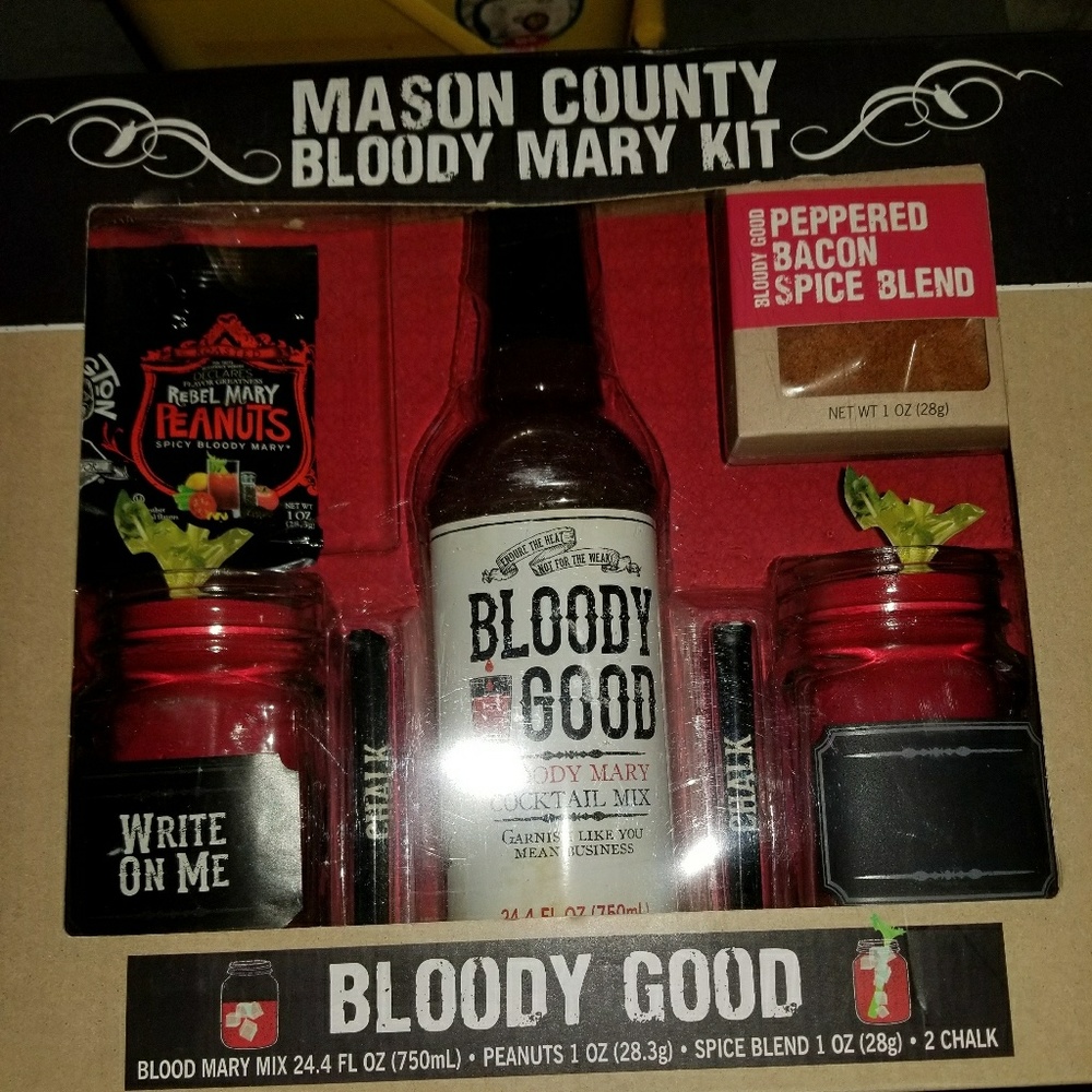 BNWT (NO ALCOHOL) Bloody Mary Kit